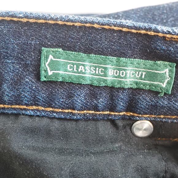 Lauren Ralph Lauren Bootcut Jeans Women's Size 4 Blue Mid Rise Stretch - Picture 5 of 9